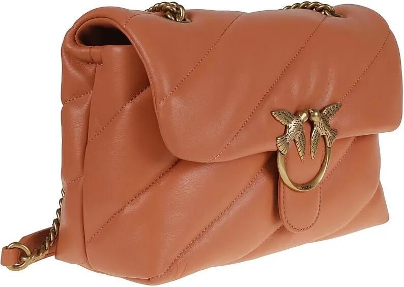 Pinko Hobo bags Love Puff Classic Cl Sheep Nap in oranje