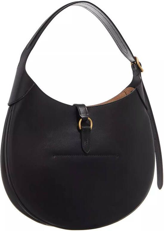 Polo Ralph Lauren Hobo bags Md Shoulder Bag Medium in zwart