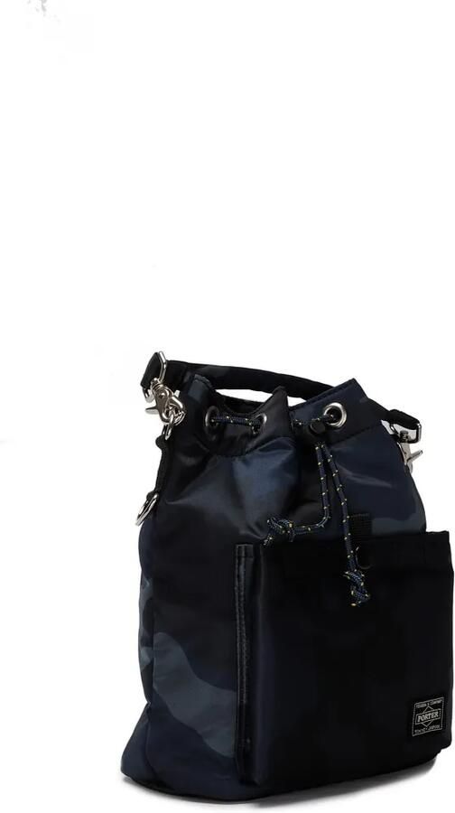 PORTER-YOSHIDA & CO Crossbody bags Minimal Design Nylon Bag in blauw