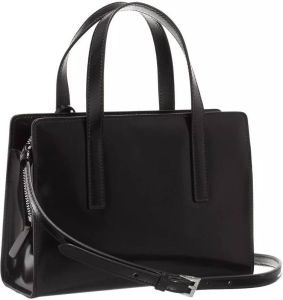 Prada Crossbody bags Re-Edition 1995 Brushed-Leather Mini Handbag in zwart
