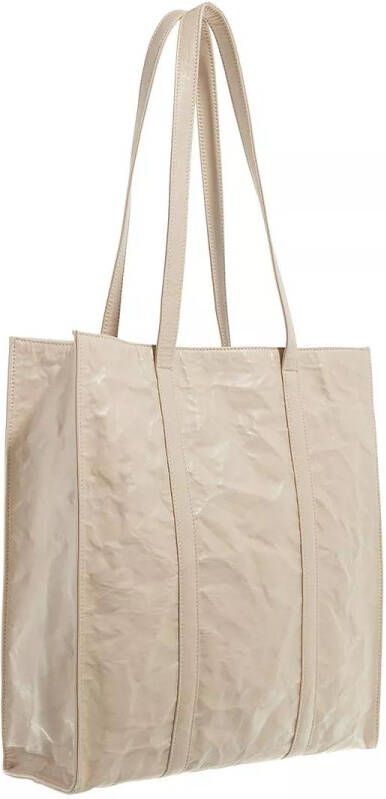Prada Totes Small Nappa Leather Tote Bag in beige