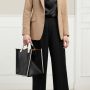 Proenza Schouler Totes Large Mercer Leather Tote in black - Thumbnail 1