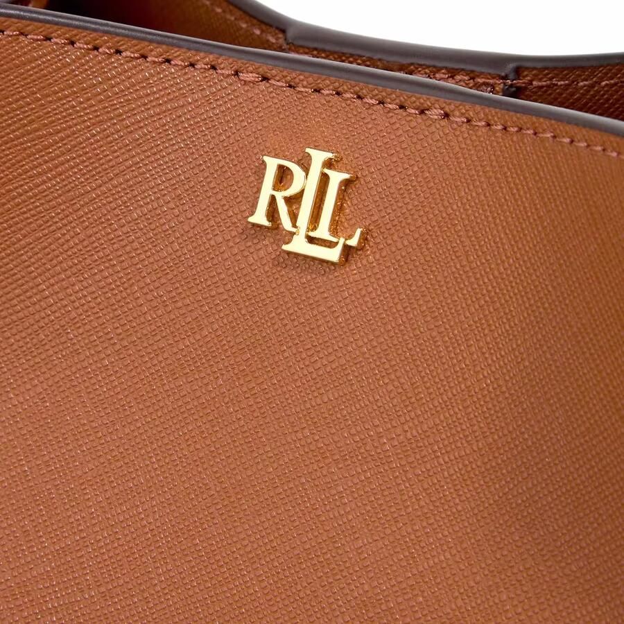 Lauren Ralph Lauren Handtas van runderleer met labelapplicatie model 'REESE'