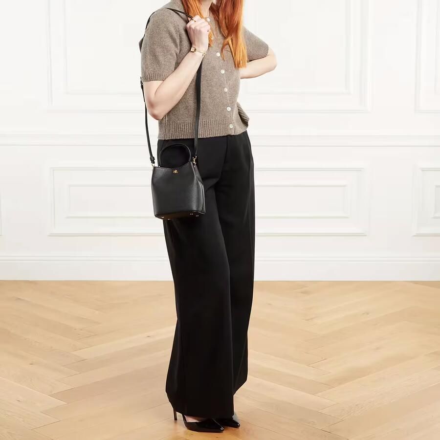 Lauren Ralph Lauren Bucket bags Reese Sm Bkt Bucket Bag Small in zwart - Foto 3