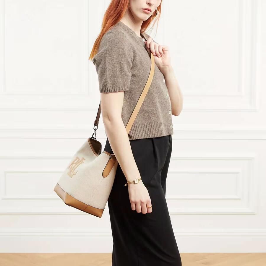 Lauren Ralph Lauren Bucket bags Witley Md Bk Bucket Bag Medium in beige - Foto 3