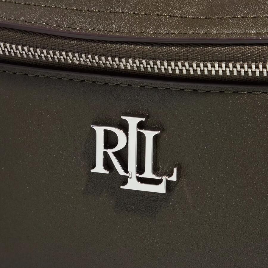 Lauren Ralph Lauren Leren heuptasje met labelapplicatie model 'MARCY'