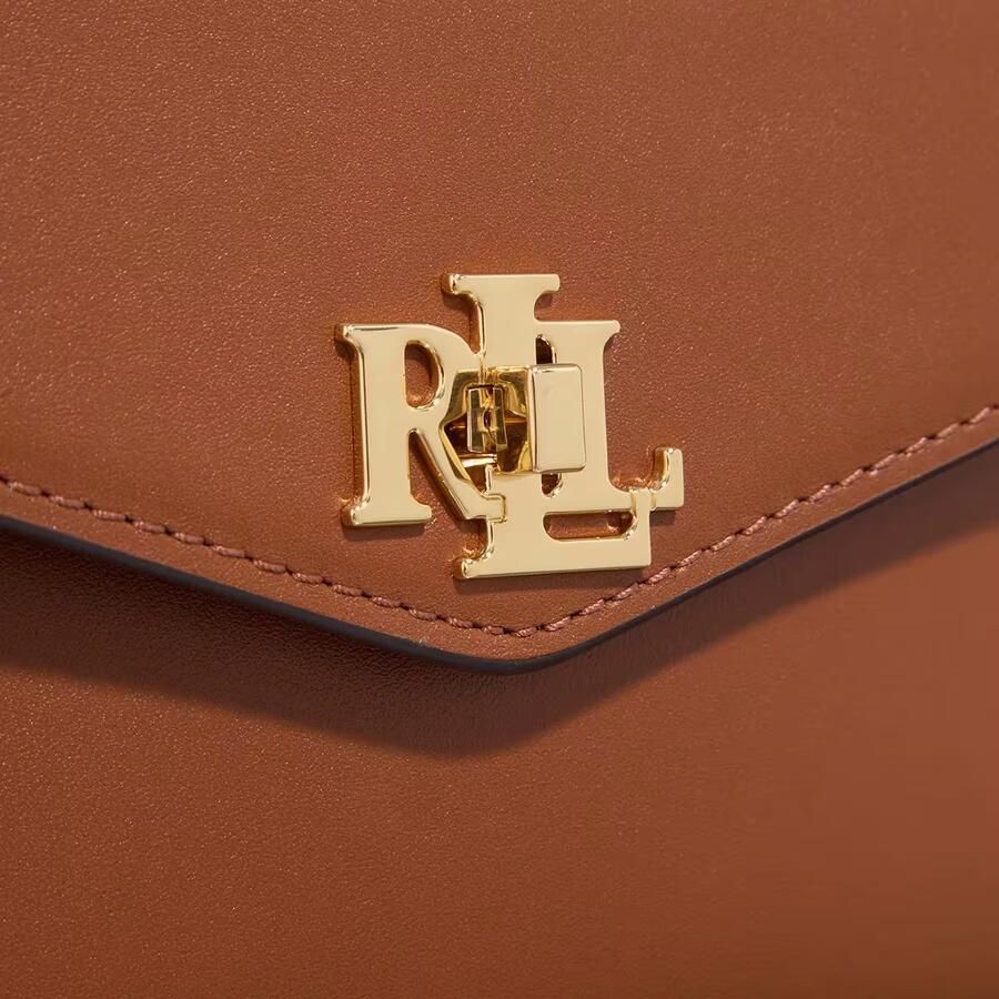 Lauren Ralph Lauren Satchel tas met labeldetail model 'FARRAH'