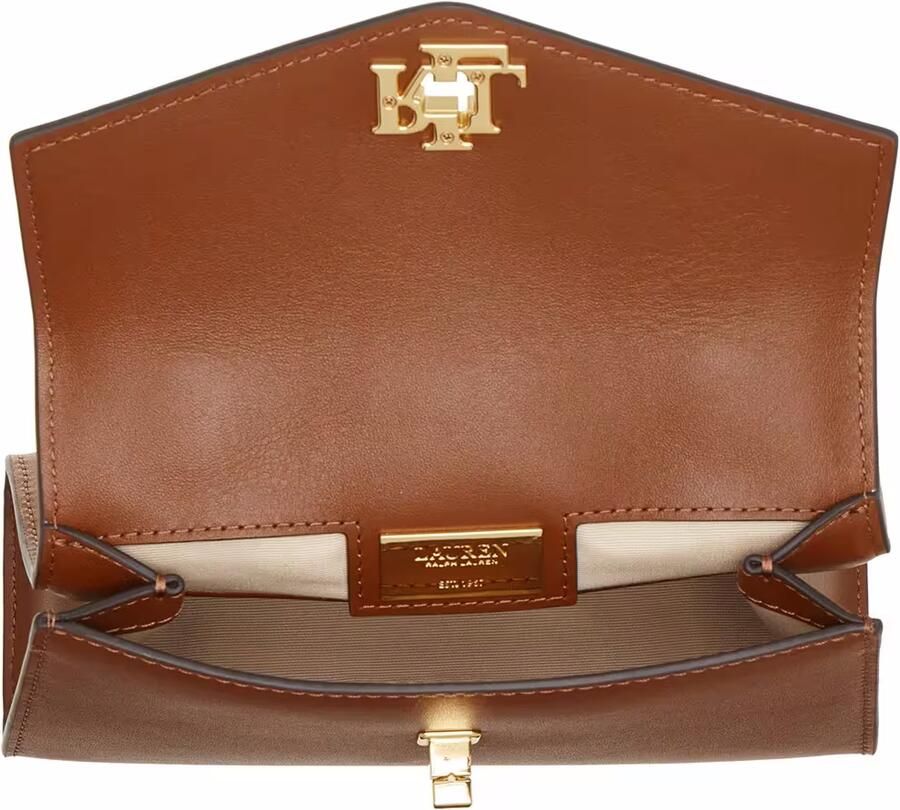 Lauren Ralph Lauren Satchel tas met labeldetail model 'FARRAH' - Foto 2
