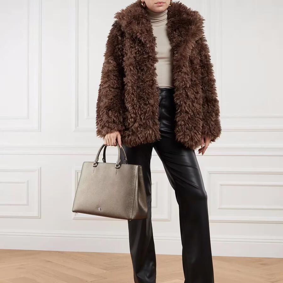 Lauren Ralph Lauren Satchels Hanna 37 Satchel Large in taupe - Foto 4