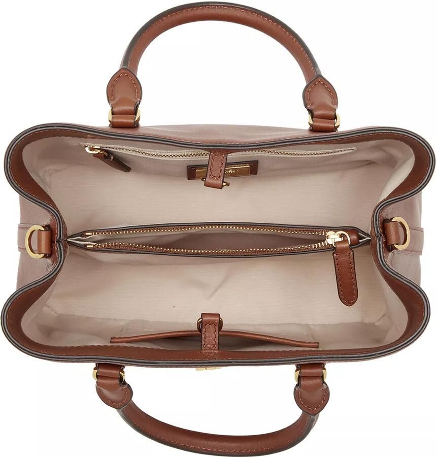 Lauren Ralph Lauren Handtas van echt runderleer model 'MARCY' - Foto 3