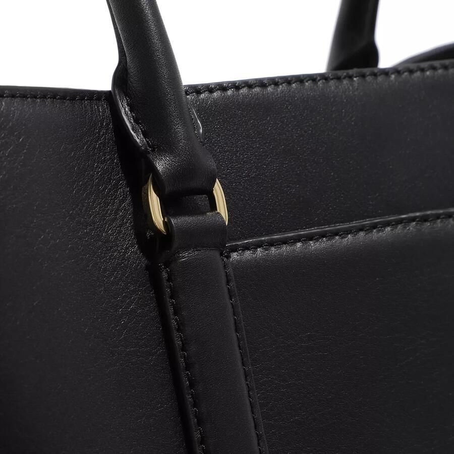 Lauren Ralph Lauren Satchel bag van leer met labelapplicatie model 'MARCY'