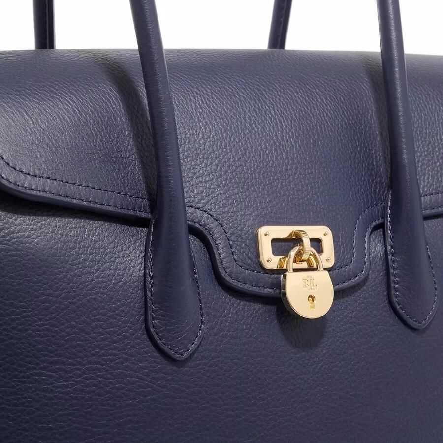 Lauren Ralph Lauren Satchels Tnnr Lg Schl-Satchel-Large in blauw - Foto 3