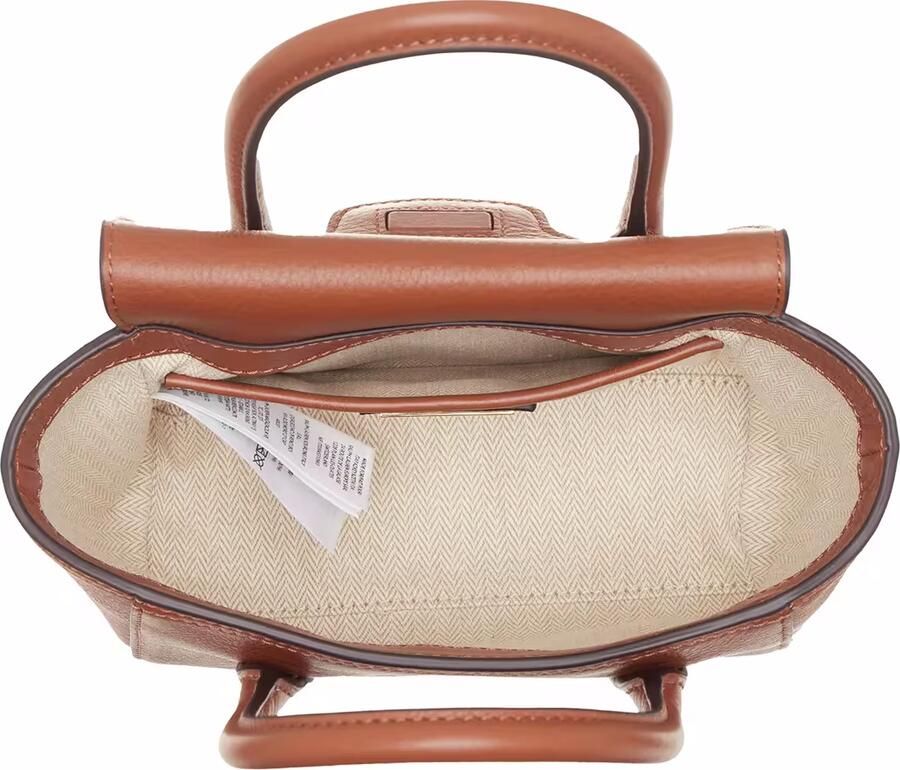 Lauren Ralph Lauren Satchels Tnnr Sm Schl-Satchel-Small in bruin - Foto 3
