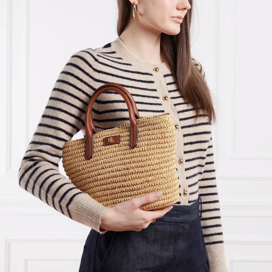 Lauren Ralph Lauren Shoppers Brie 22-Tote-Medium in beige - Foto 4