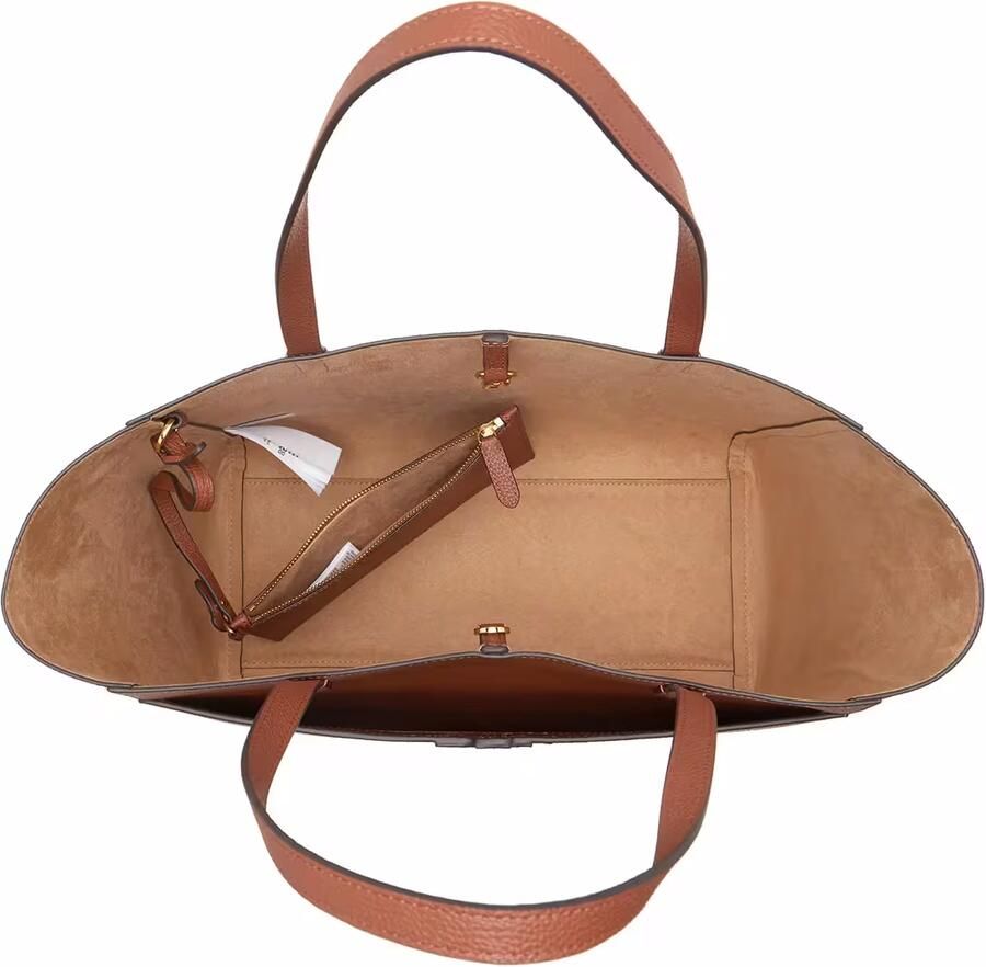 Lauren Ralph Lauren Shoppers & Totes Cmryn Lg Tt-Tote-Large in bruin