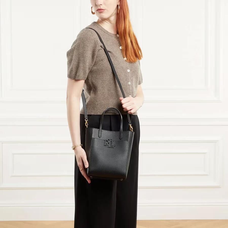 Lauren Ralph Lauren Shoppers & Totes Cmryn Sm Shp-Tote-Small in zwart - Foto 4