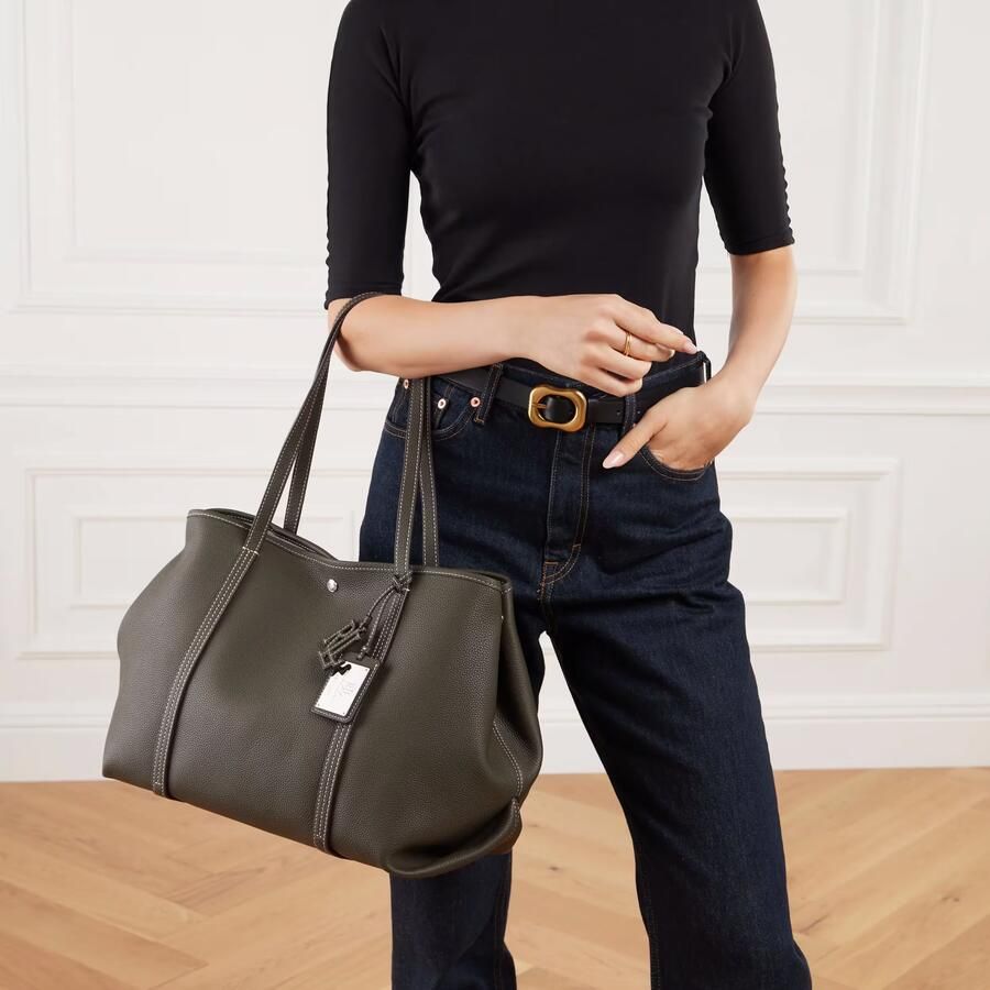 Lauren Ralph Lauren Shoppers & Totes Emerie Tote Large in groen