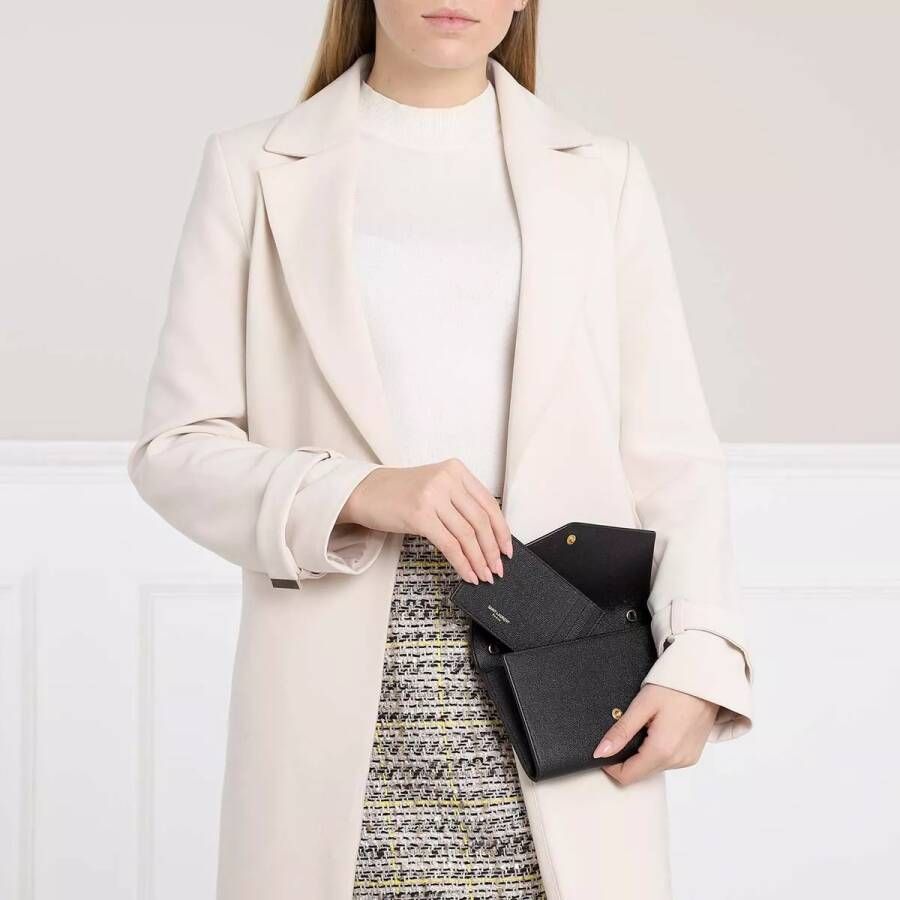 Saint Laurent Crossbody bags Ysl Flap Chain in zwart