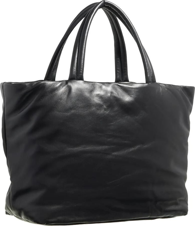Saint Laurent Shoppers & Totes Nappa Leather Tote Bag in zwart