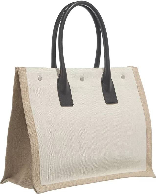 Saint Laurent Totes Rive Gauche Small Tote Bag in beige