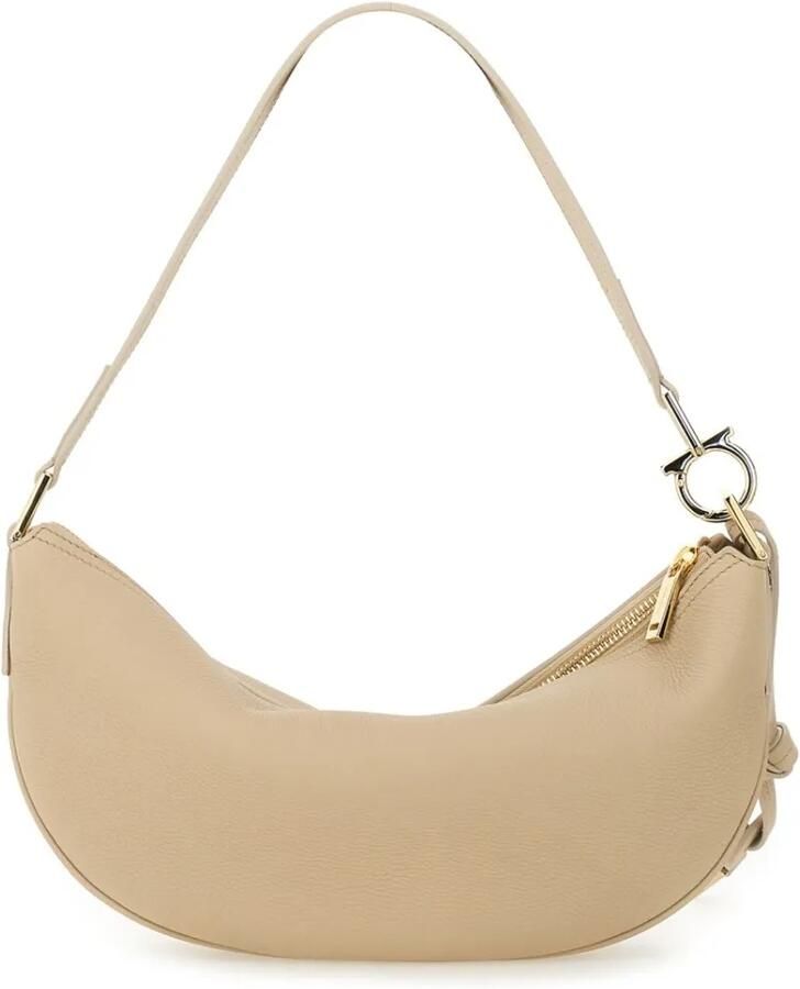 Salvatore Ferragamo Hobo bags Hobo S Bag in beige