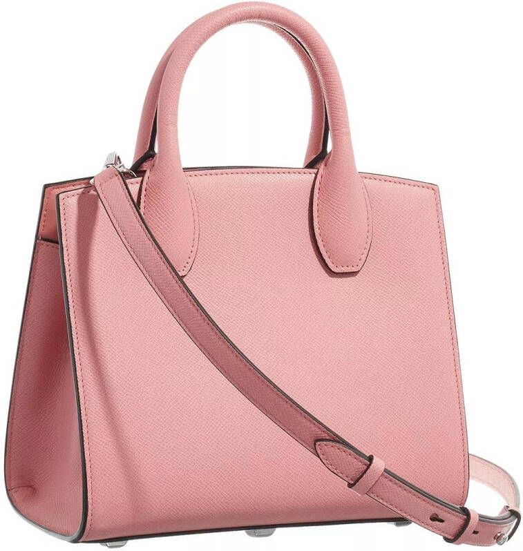 Salvatore Ferragamo Totes Ferragamo Studio Box Bag S in poeder roze