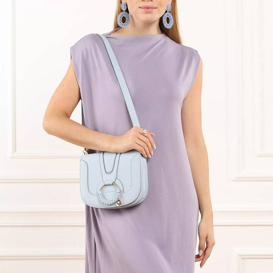See By Chloé Crossbody bags Hana Medium Crossbody Bag Leather in blauw