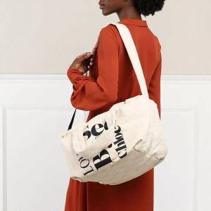 See By Chloé Shoppers Tilly Shoulder Bag in white