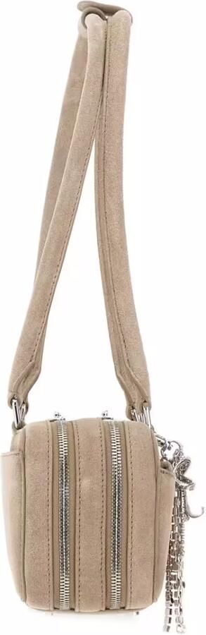 Self-portrait Hobo bags Baguette Shoulder Bag With Charming Embellishments in beige