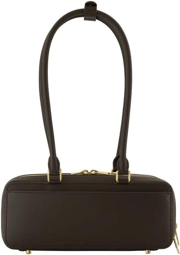 Self-portrait Hobo bags Baguette With Charm Shoulder Bag Leather Brown in bruin