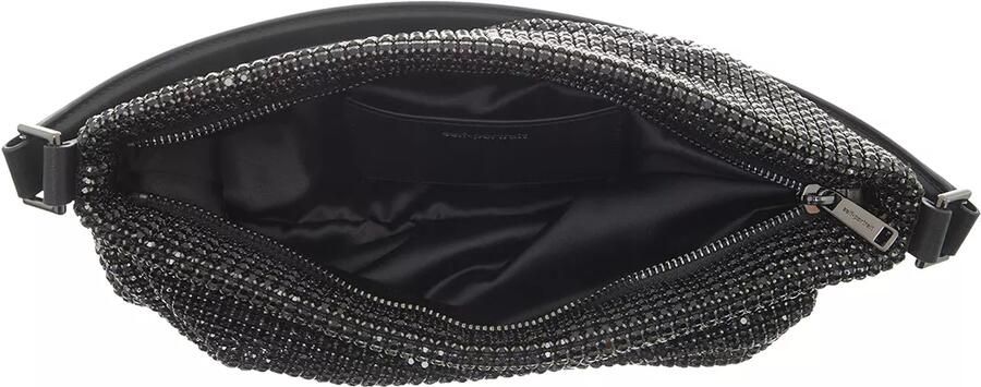 Self-portrait Hobo bags Diamante Medium Hobo Bag in zwart - Foto 7
