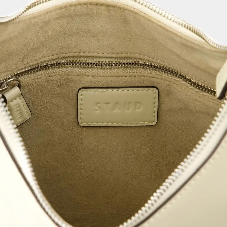 Staud Beige Leren Schoudertas met Top Handvat Beige Dames - Foto 2