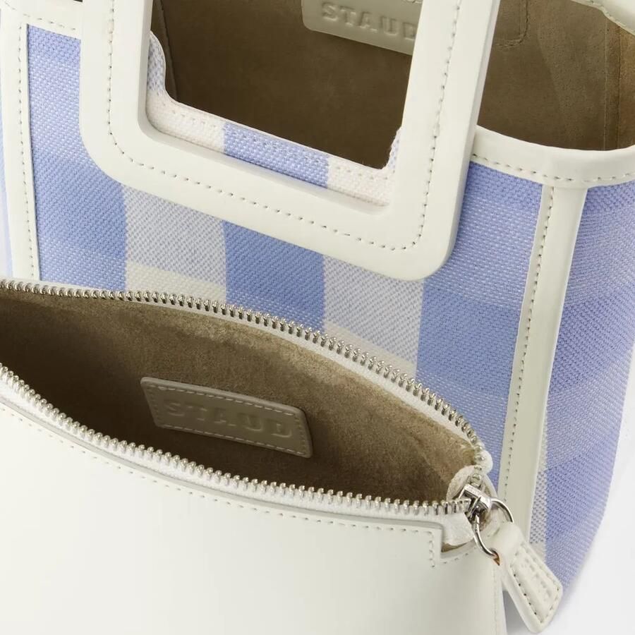 Staud Hobo bags Mini Shirley Bag Leather Blue in blauw - Foto 3