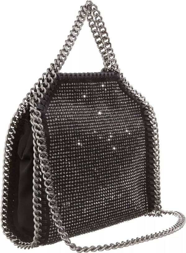 Stella Mccartney Crossbody bags Falabella Crystal Tiny Tote Bag in zwart