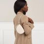 Stella Mccartney Small Flap Shoulder Bag in White Vegan Leather Wit Dames - Thumbnail 2