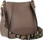 Stella Mccartney Crossbody bags Logo Shoulder Bag in bruin - Thumbnail 2