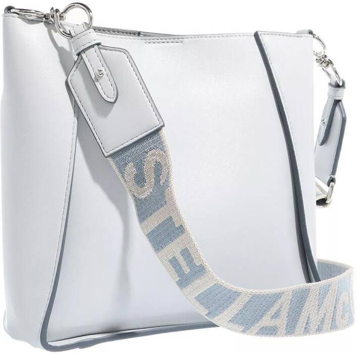 Stella Mccartney Perforated Logo Small Shoulder Bag Blauw Dames