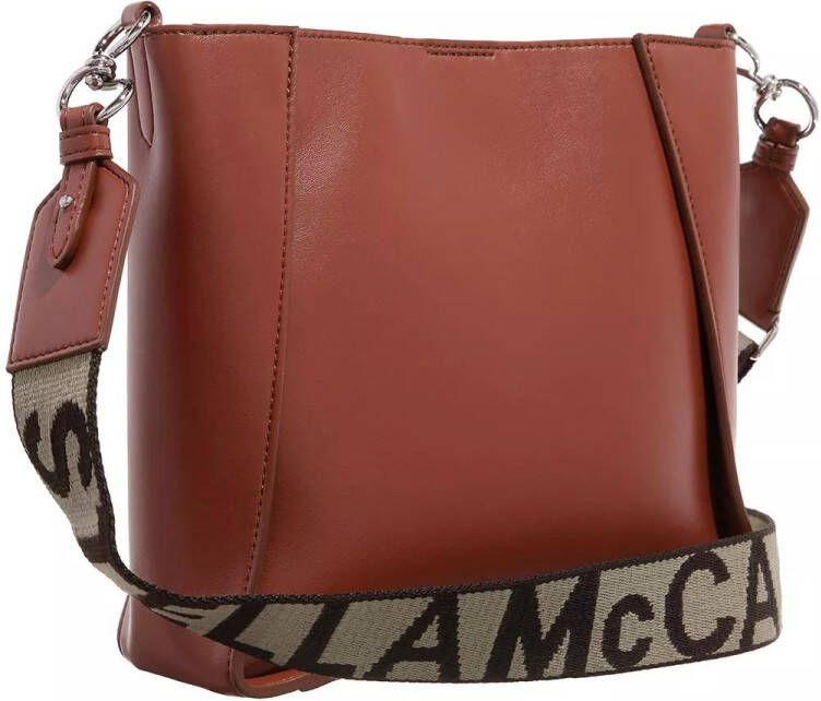 Stella Mccartney Crossbody bags Logo Shoulder Bag in bruin