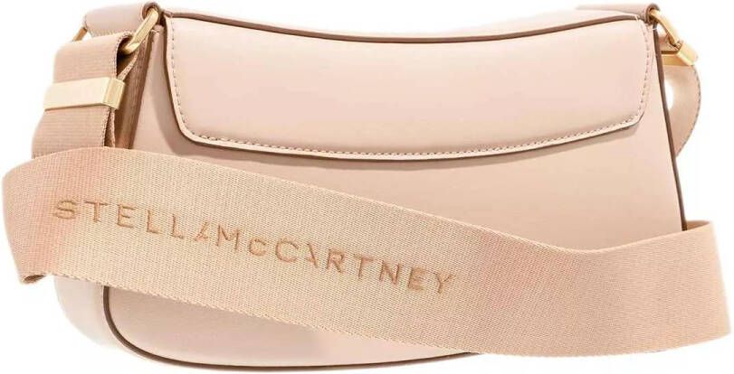 Stella Mccartney Crossbody bags Logo Shoulder Bag in poeder roze