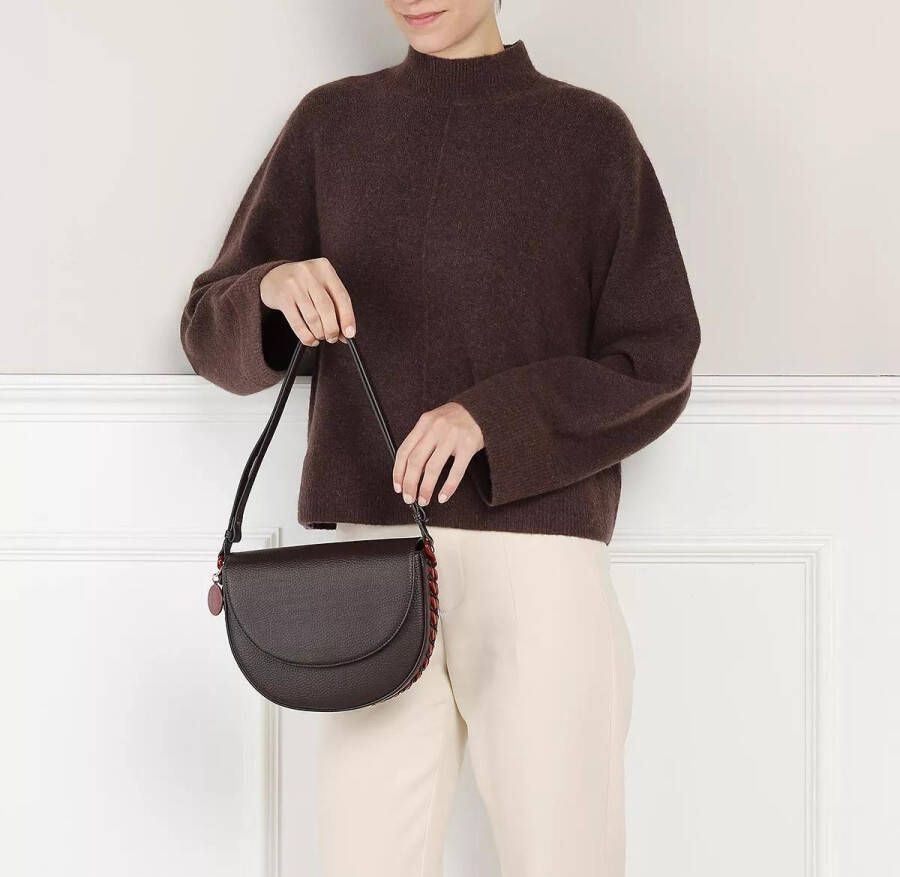 Stella Mccartney Crossbody bags Medium Flap Shoulder Bag in bruin