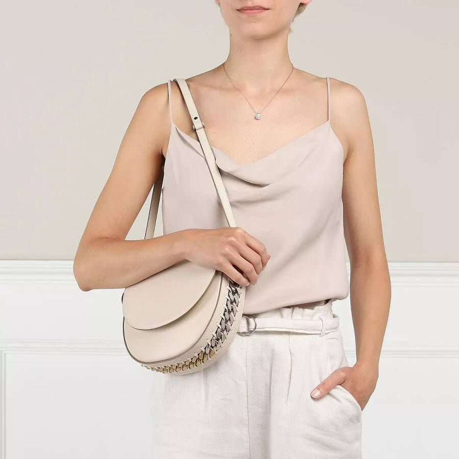 Stella Mccartney Crossbody bags Medium Flap Shoulder Bag in crème