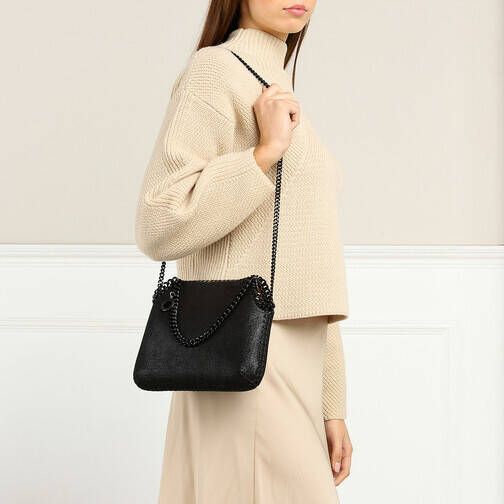 Valentino Garavani Crossbody bags Compact Black Bag With Textured Exterior in zwart