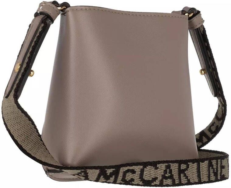 Stella Mccartney Crossbody bags Micro Tote Bag Eco Soft Alt Nappa Logo in bruin