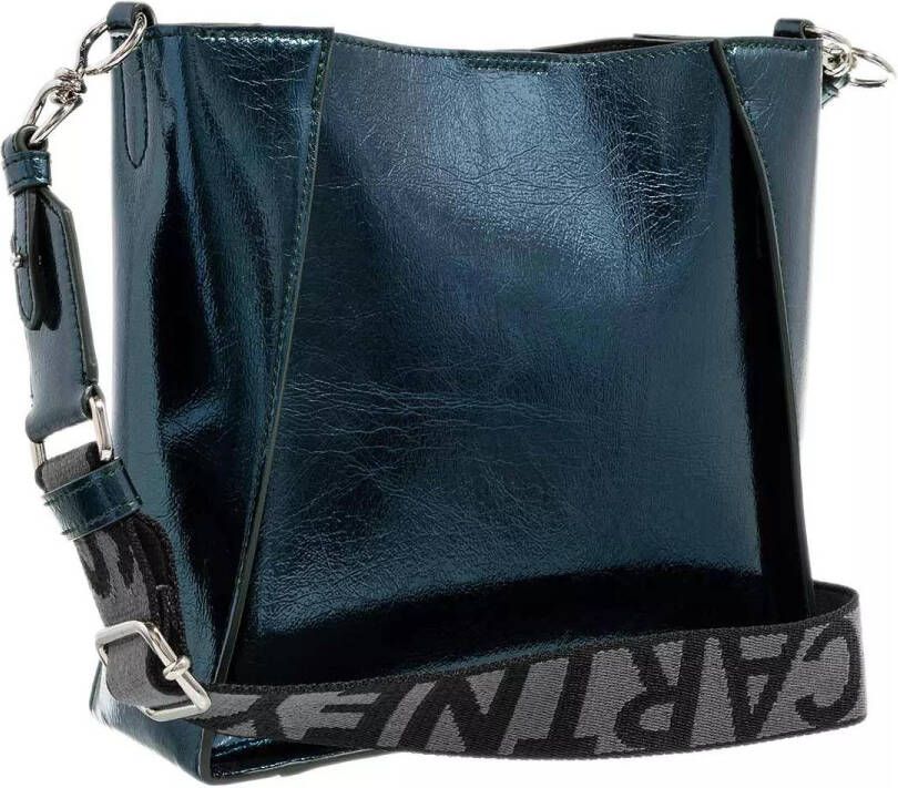 Stella Mccartney Crossbody bags Mini Crossbody Bag Eco Metallic in blauw