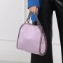 Stella Mccartney Crossbody bags Mini Falabella with 3 Chains in paars - Thumbnail 2