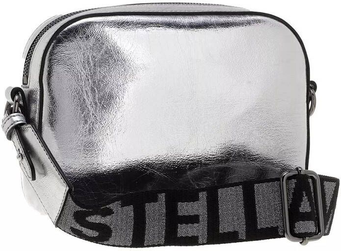 Stella Mccartney Crossbody bags Small Logo Camera Bag in silver
