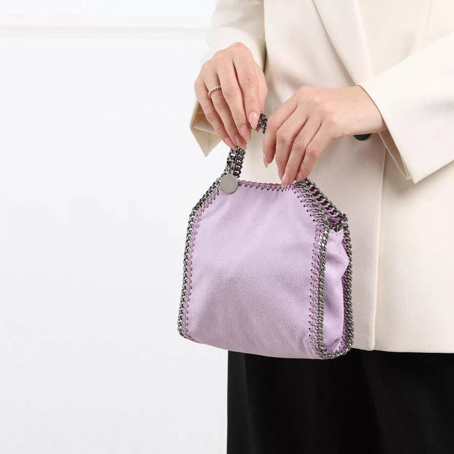Stella Mccartney Crossbody bags Tiny Falabella Shaggy Deer in paars