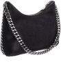 Stella Mccartney Hobo bags Falabella Zip Mini Shoulder Bag in zwart - Thumbnail 1