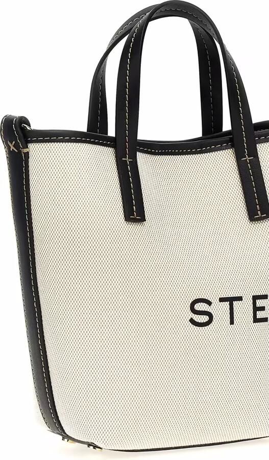 Stella Mccartney Shoppers & Totes Logo Shopping Bag in beige - Foto 4