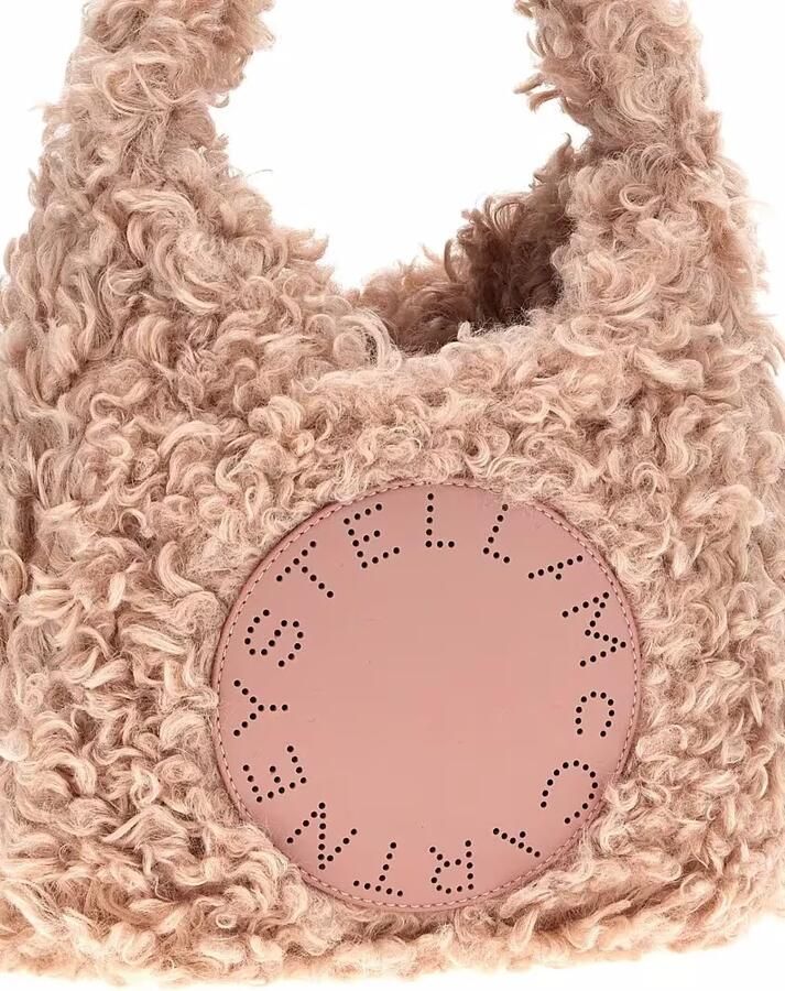 Stella Mccartney Shoppers & Totes 'Tote Hobo' Small Shoulder Bag in roze